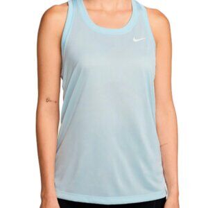 Nike Dri Fit light blue tank top woman's racer back size small